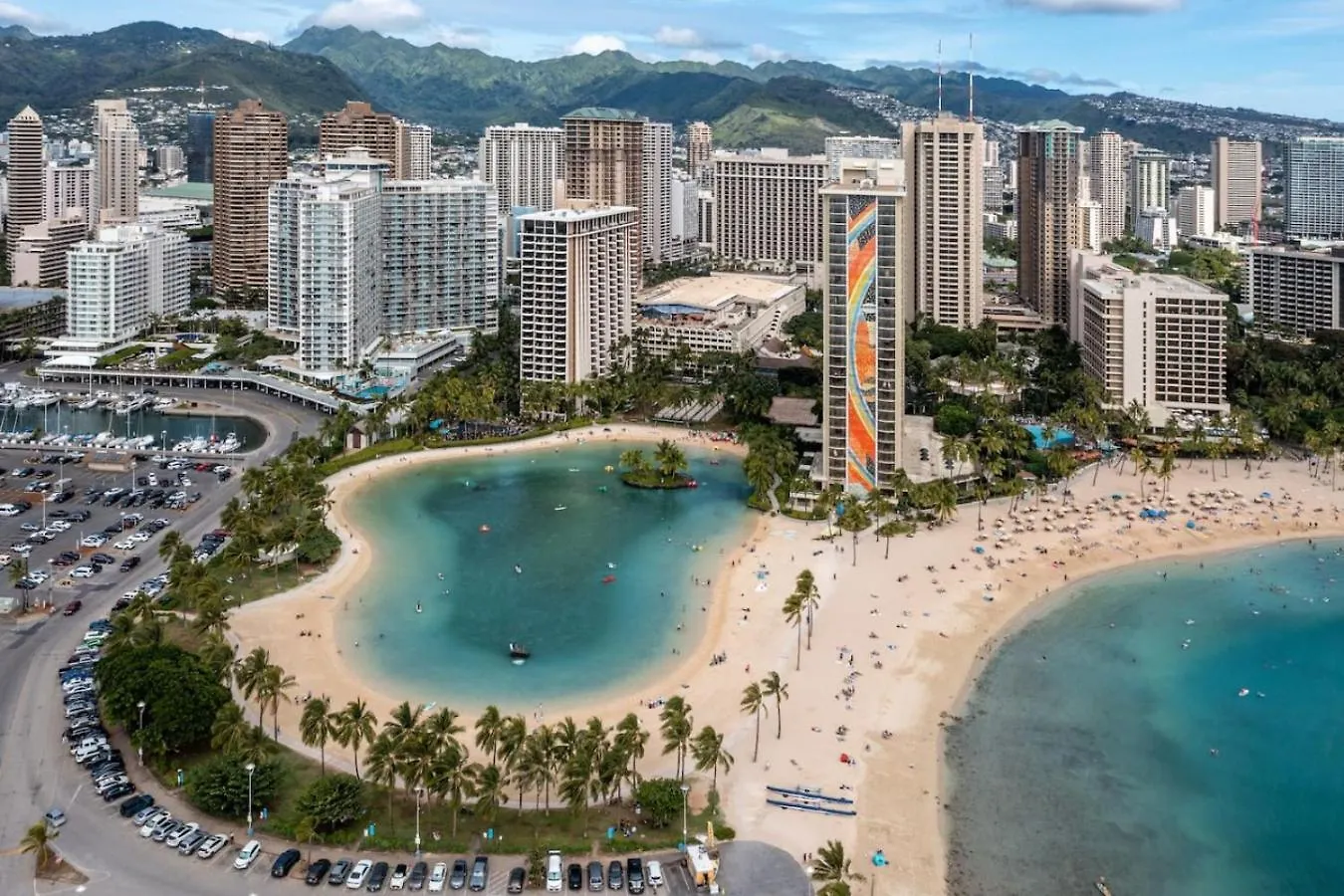 檀香山26 Free Parking Ocean Front 2Br-Waikiki Ala Moana公寓