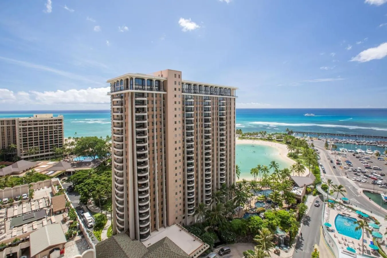 檀香山26 Free Parking Ocean Front 2Br-Waikiki Ala Moana公寓 檀香山